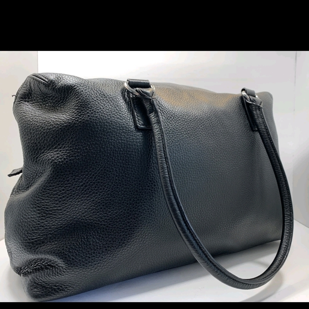 Michael Kors Black Leather Handbag - Picture 3 of 14